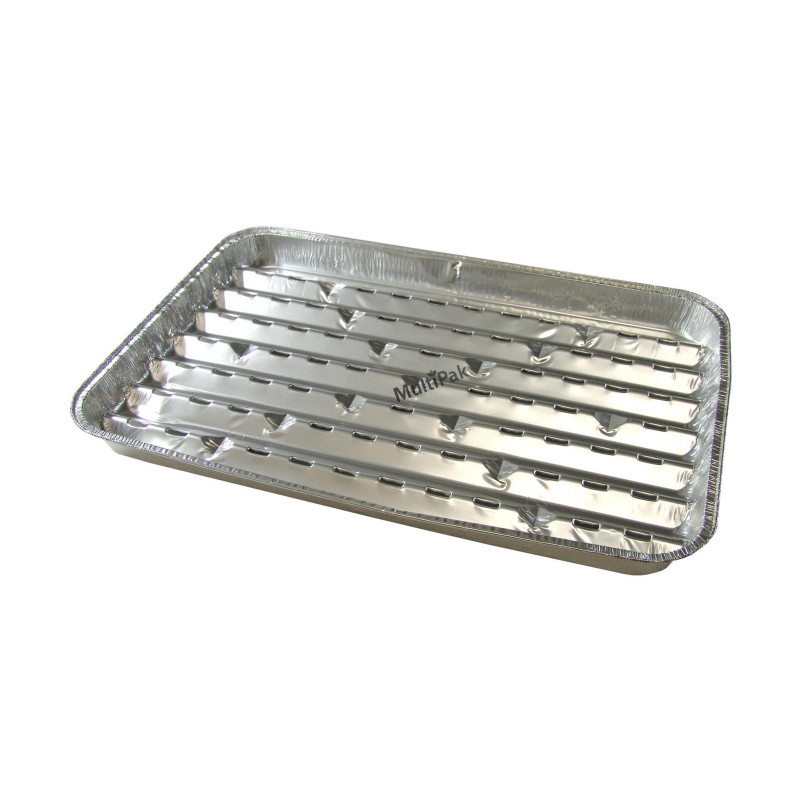 Tacki aluminiowe do grillowania 34x23 cm 