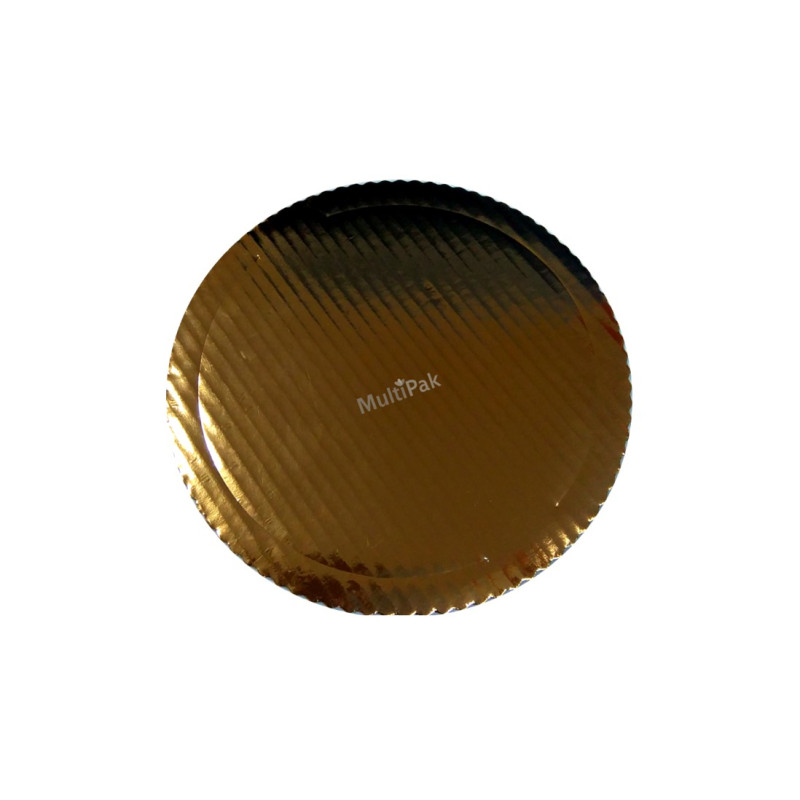 Grube złote podkłady kartonowe Ø﻿ 24 cm 