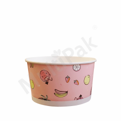 Kubek na lody z nadrukiem 130ml