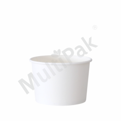 Kubek na lody  biały 130ml