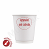 Kubek papierowy termiczny 250 ml z nadrukiem LOGO  