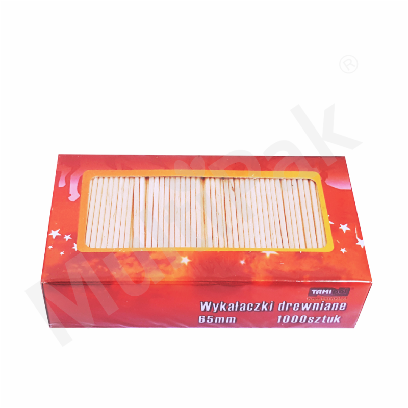 Wykałaczki drewniane pakowane zbiorczo 