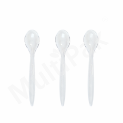 Plastikowa łyżeczka transparentna 