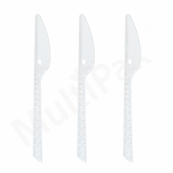 Nóż transparentny jednorazowy 