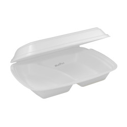 Pojemnik styropianowy obiadowy dwudzielny 