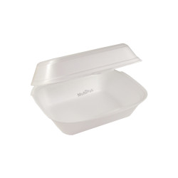 Pojemnik styropianowy podwójny typu hamburger 