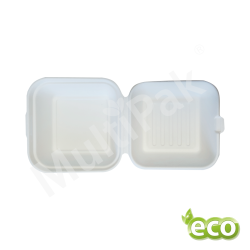 burger box z trzciny cukrowej 155x150x75 mm 