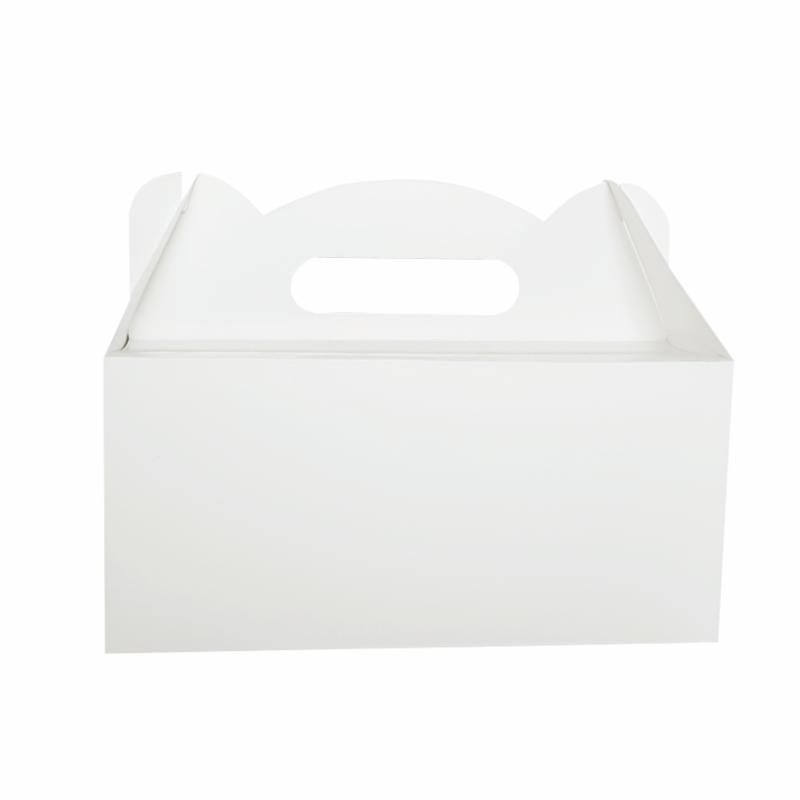 Pudełko na ciasto dla gości z rączką 19x14cm