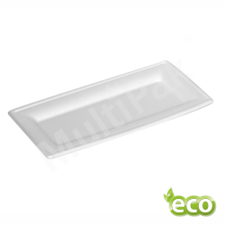 Tacka prostokątna z trzciny cukrowej 260x130 mm 