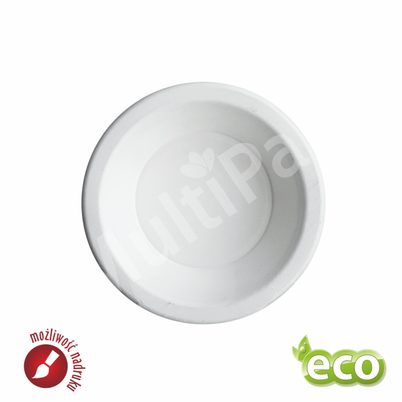 Ekologiczna miska z trzciny cukrowej 