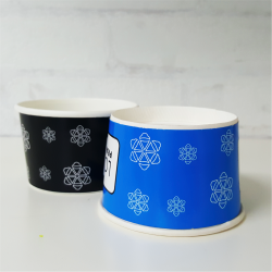 Papierowa miseczka na lody z nadrukiem FULL COLOR 