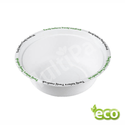 Ekologiczna miska biodegradowalna z nadrukiem indywidualnym 