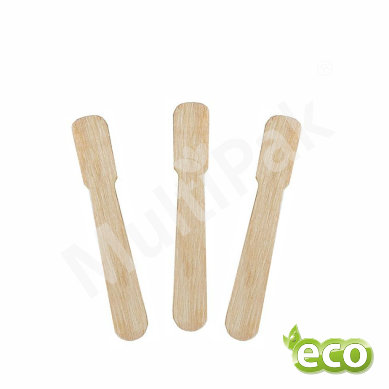 Drewniana łopatka do lodów jednorazowa 