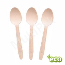 Ekologiczna łyżka drewniana jednorazowa 