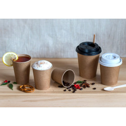 Kubek papierowy KRAFT 100 ml 