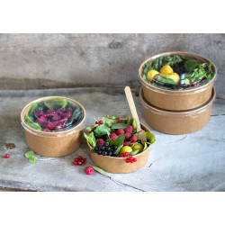 Miska papierowa na sałatki KRAFT 750 ml