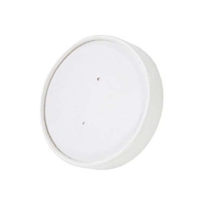 Wieczko papierowe do pojemnika na zupę 770 ml białe 