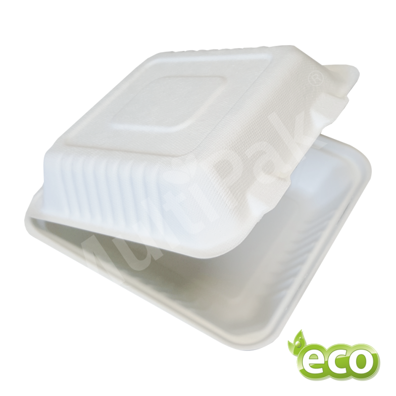 Pojemnik obiadowy Menu Box z trzciny cukrowej 