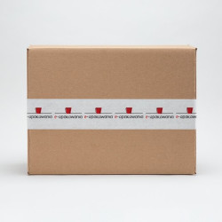 Samoprzylepna taśma pakowa z nadrukiem indywidualnym 