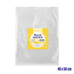 Worki spożywcze LDPE do pakowania 40x50 cm 