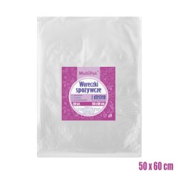 Worki spożywcze LDPE do pakowania 50x60 cm 