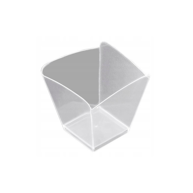 Pucharek jednorazowy do deserów i przekąsek 100 ml 