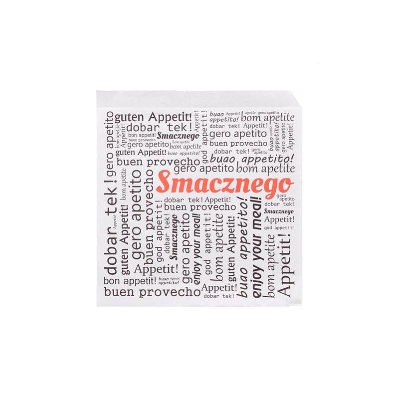 Papierowa koperta na hamburgera powlekana 