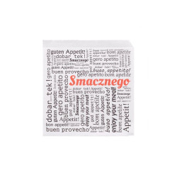 Koperta papierowa na hamburgera powlekana 15x16 cm 