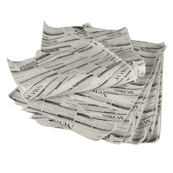 Papier pakowy biały "Newsprint" tłuszczo-odporny 1kg 
