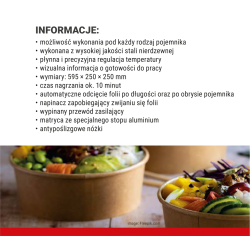 Zgrzewarka do tacek okrągłych na wynos RK-O