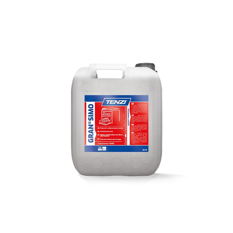 TENZI Gran Simo 5l płyn do nabłyszczania naczyń w zmywarkach 
