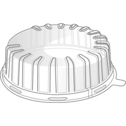 Wysokie wieko do pojemnika na tort PA31DX04E 