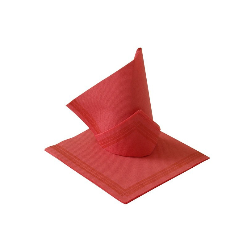 Serwetki restauracyjne Tendance CZERWONE 38x38 cm 2-warstwowe