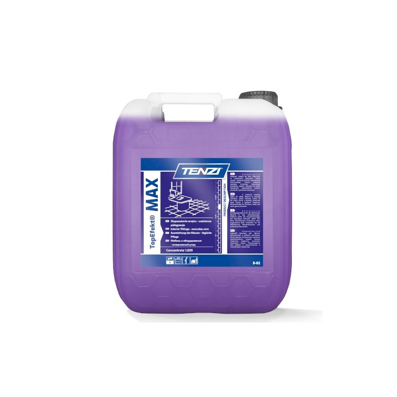 Płyn do pielęgnacji powierzchni biurowych i wnętrz TopEfekt Max 