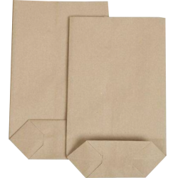 Papierowa torebka krzyżowa makulaturowa 2 kg 