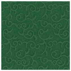 Serwetki składane 40x40 cm "ROYAL Collection" ciemna zieleń ornaments