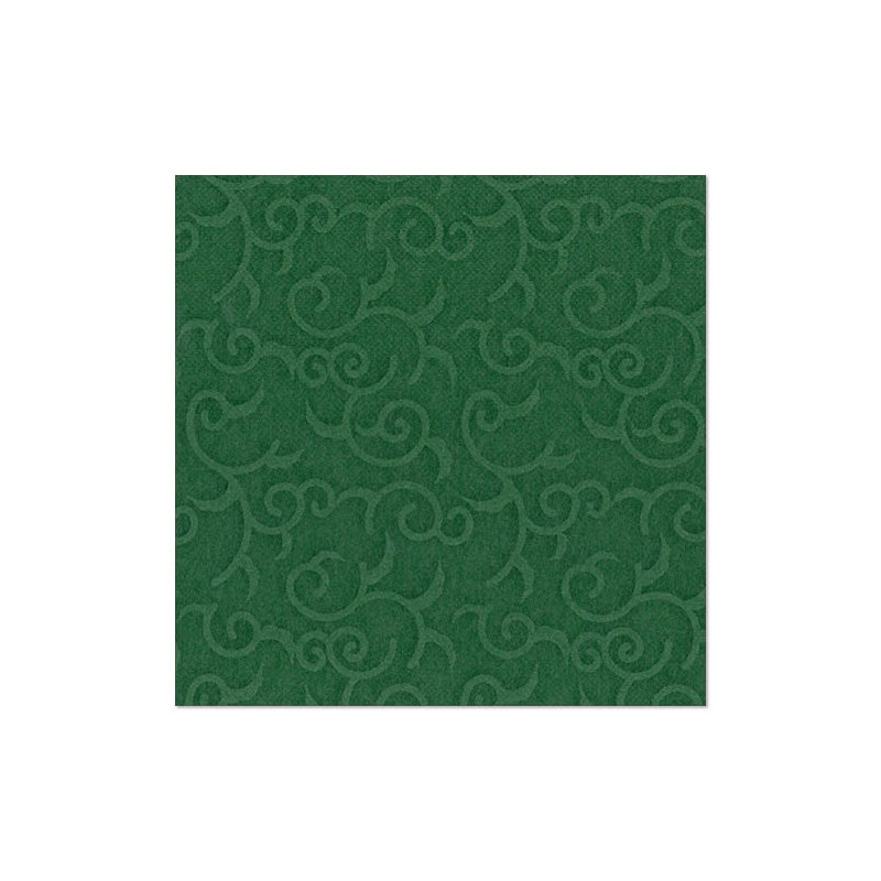 Serwetki składane 40x40 cm "ROYAL Collection" ciemna zieleń ornaments