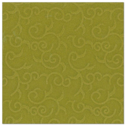 Serwetki składane 40x40 cm "ROYAL Collection" oliwkowe ornaments /A50
