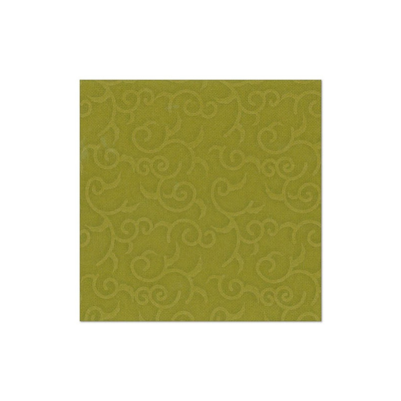 Serwetki składane 40x40 cm "ROYAL Collection" oliwkowe ornaments /A50