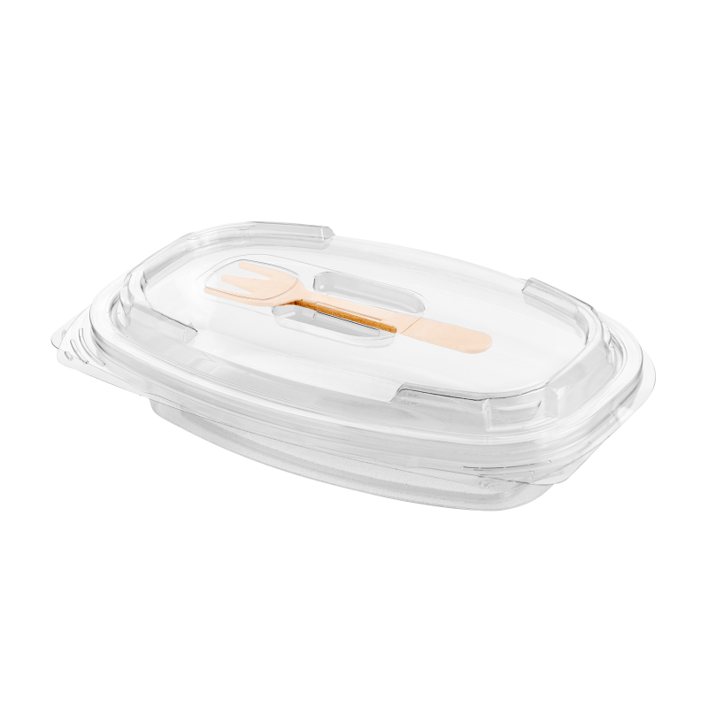 Pojemnik owalny zamykany na zawiasie 250 ml 