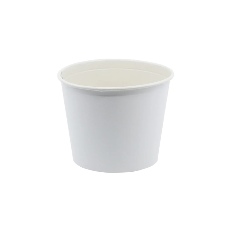 Papierowy kubełek na kurczaki biały 2600 ml 