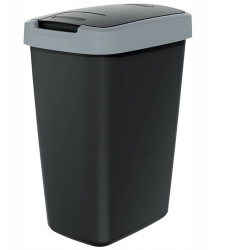 Kosz na śmieci 12 L Compacta Q Smooth Gray /1szt.