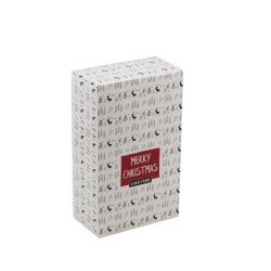 Pudełko cukiernicze 125x210x70 mm MERRY CHRISTMAS /A180