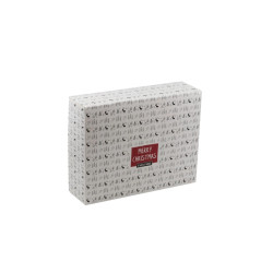 Pudełko cukiernicze 250x210x70 mm MERRY CHRISTMAS /A140