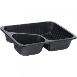 Pojemnik obiadowy do zgrzewu dwukomorowy 9530RC 