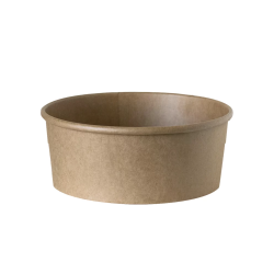 Miska papierowa na sałatki KRAFT 1300 ml