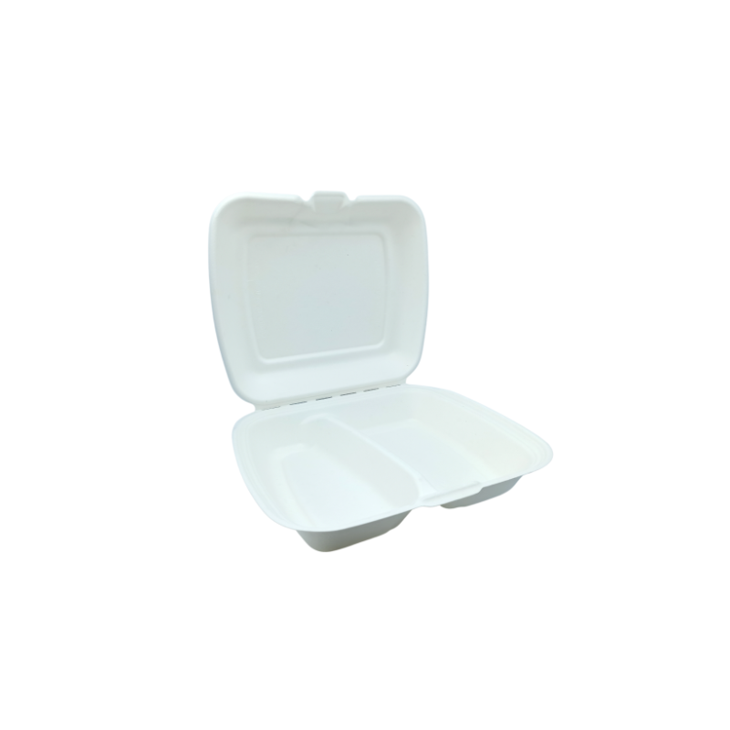 Ekologiczny menu box dwudzielny 230x205 mm /A50