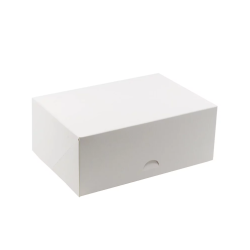 Pudełko cukiernicze białe 250x180x100 mm /A150