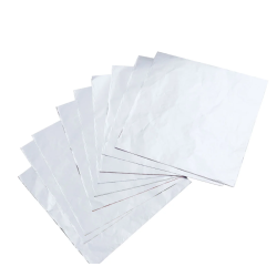 Papier pakowy powlekany aluminium w arkuszach 36x52 cm 