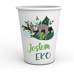 Ekologiczny kubek papierowy bez opłaty SUP